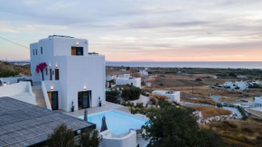 Villa Milagro 4Br with Sea View Mikri Vigla Beach